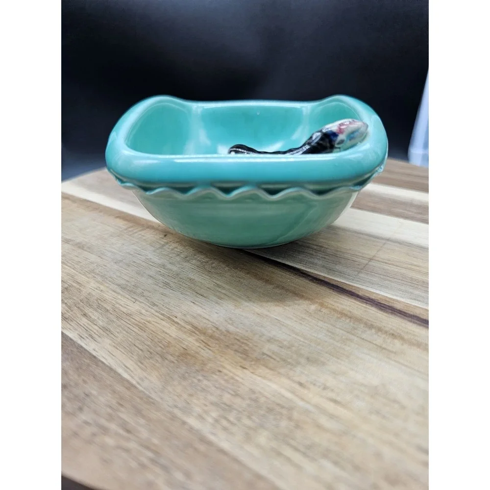 Vintage Secla Portugal Pottery Bowl Serving‎ Bowl